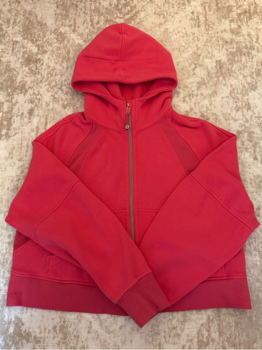 Lululemon Scuba Full-Zip Hoodie Glaze Pink M/L